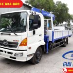 Xe tải Hino FC9JLTA 6.4 Tấn gắn cẩu Tadano 3 Tấn 4 Khúc